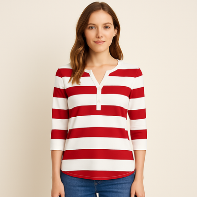 ASTR - V-Neck Top