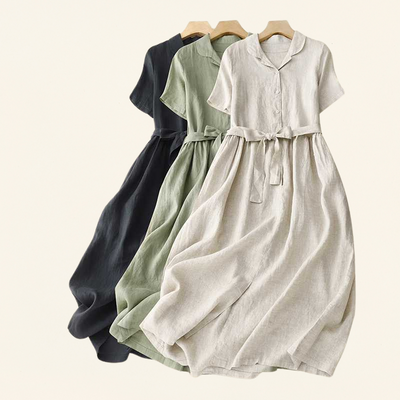 ASTR - Linen & Cotton Dress
