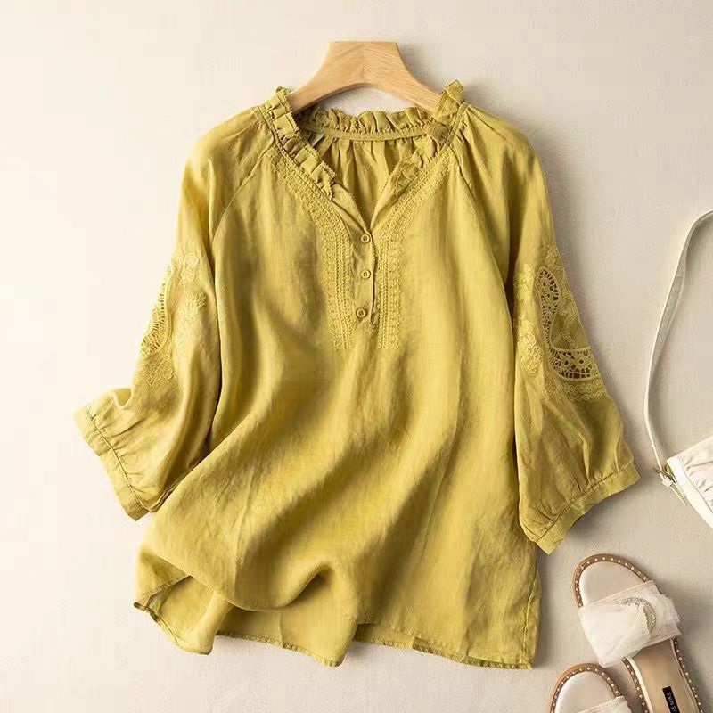 ASTR - Linen Blouse