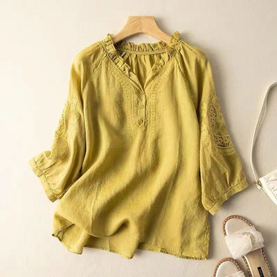 ASTR - Linen Blouse